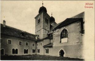 Millstatt am See (Kärnten), Kreuzgang / Benedictine monastery, cloister