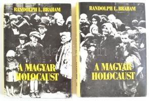 Randolph L. Braham: A magyar holocaust I és II kötet, Bp, 1988, Gondolat Kiadó, Kiadói kartonált papírkötés papír védőborítóban, szép állapotban