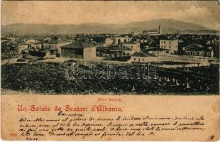 1899 Shkoder, Shkodra, Scutari, Skutari; Milet Bahcia / general view (EB)