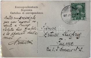 1908 Rab, Arbe; Palazzo Nimira / palace. A. Kukulic (EB)