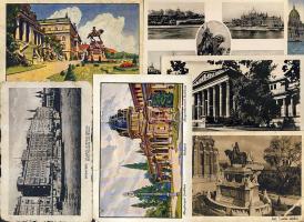 70db régi Budapest képeslap