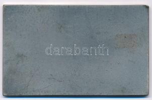 1972. "OMBKE - Az Ujbányai Tűzgép 1722" egyoldalas fém plakett (80x50mm) T:2