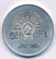 1956. 20Ft Ag "Tízéves a Forint" T:1- Adamo EM5