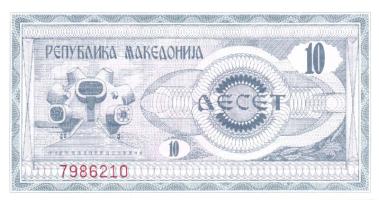 Makedónia 1992. 10D, 25D, 50D T:I