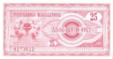 Makedónia 1992. 10D, 25D, 50D T:I