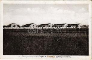 1916 Das französische Lager im Sissonne / WWI French military camp (EB)