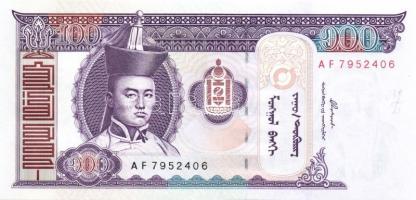 Mongólia 2000-2005. 10T, 20T, 50T, 100T T:I Összesen 4 klf db!