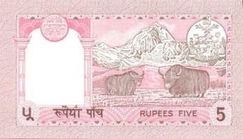 Nepál 1981-87. 2R, 5R, 10R + 1991. 1R + 2002. 5R, 10R + 2005. 5R T:I Összesen 7 klf db!