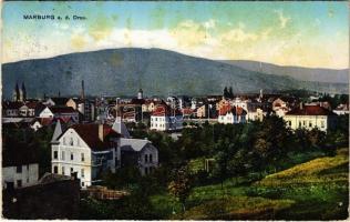 1914 Maribor, Marburg an der Drau; general view (tiny pinholes)