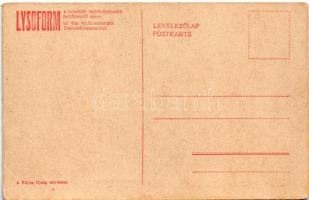 A Kárpátokból. Lysoform fertőtlenítőszer reklámja. A Képes Újság felvételei / Aus den Karpathen / WW...