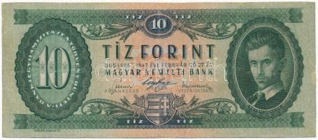 1947. 10Ft "A301 073794" T:III restaurált Adamo F2