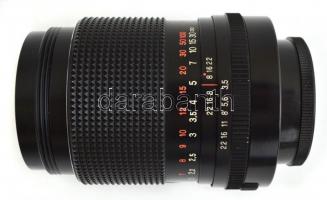 Zeiss Sonnar MC f/3.5, 135 mm objektív, eredeti bőr tokban