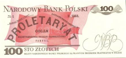 Lengyelország 1982. 20Zl, 500Zl + 1988. 50Zl, 100Zl T:I