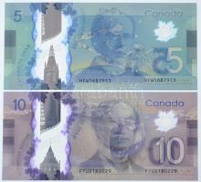 Kanada 2013. 5$ "Wilkins/Poloz" + 2013. 10$ "Wilkins/Poloz" T:I
Canada 2013. 5 ...