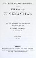 Wenzel Gusztáv: Árpád-kori új okmánytár. I-VI. kötet. Pápa, 2001-2002, a pápai Jókai Mór Városi Köny...