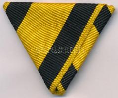 ~1890. Katonai Legénységi Szolgálati Jel eredeti mellszalagja jó állapotban  Hungary ~1890. Military Service Medal original ribbon in good condition  NMK 150.