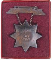 1948. "Mintagazda - a több termelésért" zománcozott kitüntetés hátlapon "MÁP" be...