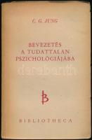 C. G. Jung: Bevezetés a tudattalan pszichológiájába. Dr. Nagy Péter fordítása. Bp, 1948, Bibliotheca. Papírkötésben, kissé megfakult lapokkal.