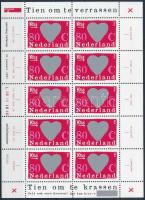 Meglepetés bélyeg kisív, Suprise stamp mini sheet
