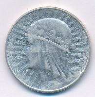 Lengyelország 1932. 10Zl Ag Varsó T:2- 
Poland 1932. 10 Zlotych Ag Warsaw C:VF 
Krause Y#22