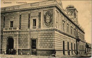 1921 Guatemala, Correos / post office (small tear)