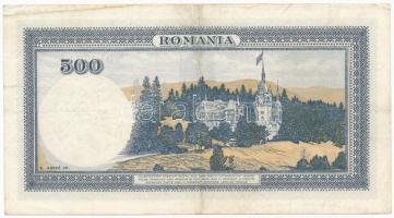 Románia 1936. 500L T:III
Romania 1936. 500 Lei C:F
Krause 42.a