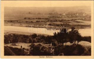 Galicja, Galicia, Galizien; Santal / San river valley (from postcard booklet)