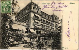 1907 Glion, Hotel Righi. TCV card (small tear)