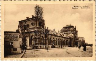 Arlon, Aarlen; La Gare / Het Station / railway station, shop