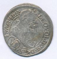 Ausztria 1690IAN 6kr Ag "I. Lipót" (2,22g) T:3  Austria 1690IAN 6 Kreuzer Ag "Leopold I" (2,22g) C:F  Krause KM#1288