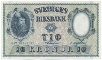 Svédország 1959. 10K T:II Sweden 1959. 10 Kronor C:XF