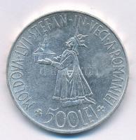 Románia 1941. 500L Ag "Besszarábia" T:2 
Romania 1941. 500 Lei Ag "Bassarabia" ...