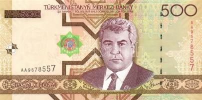 Türkmenisztán 1993. 1M, 5M + 2005. 50M, 100M, 500M T:I