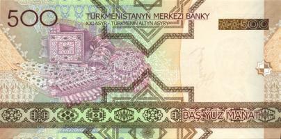 Türkmenisztán 1993. 1M, 5M + 2005. 50M, 100M, 500M T:I