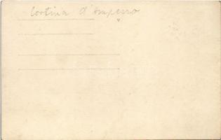 Cortina d'Ampezzo (Südtirol); monument, winter. photo