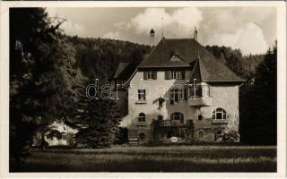 1936 Prein an der Rax (Reichenau an der Rax), Pension F. Nuß / hotel (EK)