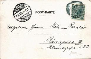 1900 Wien, Vienna, Bécs; Maria-Theresia-Denkmal / monument (EK)