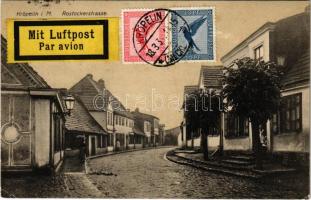 1931 Kröpelin, Rostockerstrasse / street view. TCV card (EK)