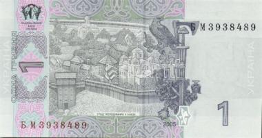 Ukrajna 1991. 1K, 5K, 10K, 50K + 1995. 5000K + 2005. 1H T:I Összesen 6klf bankjegy!