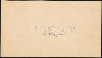 Koczor Sándor (1928-1982): "Balaton" porcelán terv, vegyes technika, papír, jelzett, 12×21...