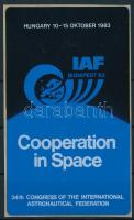 1983 Nemzetközi Asztronautikai Kongresszus nagyalakú öntapadós levélzárója