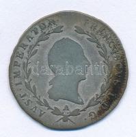 Ausztria 1820A 5kr Ag I. Ferenc T:3 Austria 1820A 5 Kreuzer Ag Franz I C:F Krause KM#2123