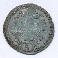 Ausztria 1820A 5kr Ag "I. Ferenc" T:3
Austria 1820A 5 Kreuzer Ag "Franz I" C:F
...