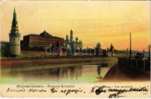 1904 Moscow, Moscou; Vue generale / Kremlin, riverside. Knackstedt & Näther (EK)
