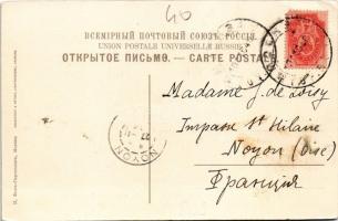 1904 Moscow, Moscou; Vue generale / Kremlin, riverside. Knackstedt & Näther (EK)