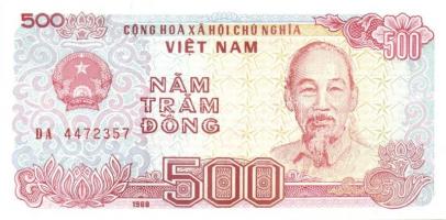 Vietnam 1987-88. 200D, 500D + 1988. 1000D, 2000D + 1991. 100D T:I Összesen 5 klf db!
