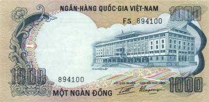 Dél-Vietnam 1972. 50D, 100D, 500D, 1000D T:I,I-,II+