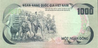 Dél-Vietnam 1972. 50D, 100D, 500D, 1000D T:I,I-,II+