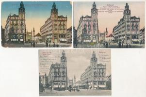 Budapest - 5 db régi képeslap / 5 pre-1945 postcards