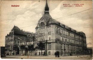 1914 Budapest XIII. Aréna úti és Lehel utcai Községi elemi népiskola (Dózsa György út 136.) (EK)